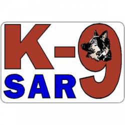 K-9 SAR - Decal