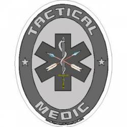 Tactical Medic - Oval Decal
