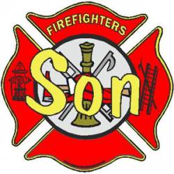 Firefighter's Son - Decal