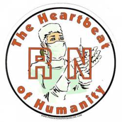 RN The Heartbeat Of Humanity - Decal
