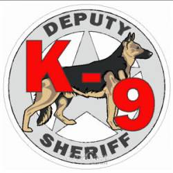 Deputy Sheriff K-9 - Decal