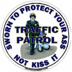 Traffic Patrol - Sticker