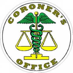 Coroners Office - Decal