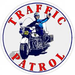 Traffic Patrol - Decal