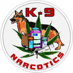 K-9 Drug Detection - Decal