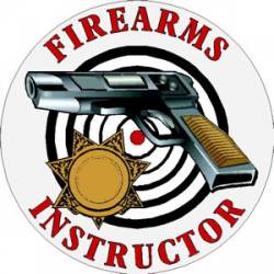 Firearms Instructor - Sticker