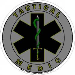 Tactical Medic Star Of Life - Sticker