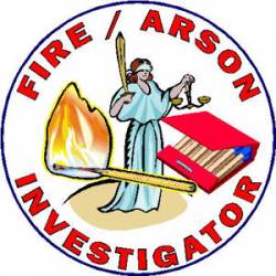 Fire Arson Investigator - Decal