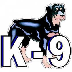 K-9 Rottweiler - Decal