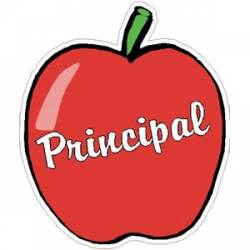 Principal Apple - Vinyl Sticker