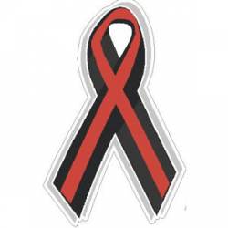 Thin Red Line Ribbon - Decal