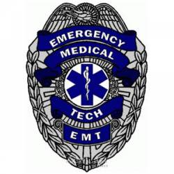 EMT Badge - Decal