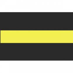 Thin Yellow Line - Decal