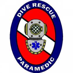 Dive Rescue Paramedic - Decal