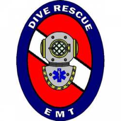 Dive Rescue EMT - Decal