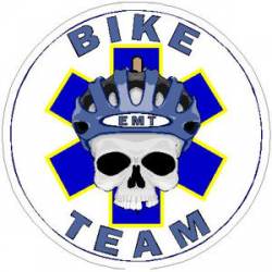 EMS Star Of Life Bike Team - Sticker