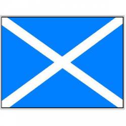 Scottish Saltire/St. Andrew's Cross - Sticker