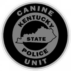 Kentucky State Police Canine Unit - Sticker