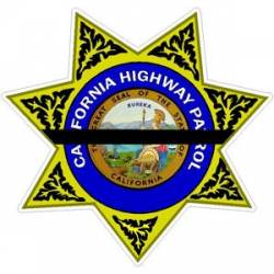 California Highway Patrol Mourning - Vinyl Sticker