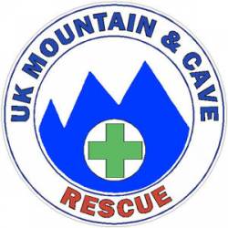 UK Mountain & Cave Rescue - Sticker