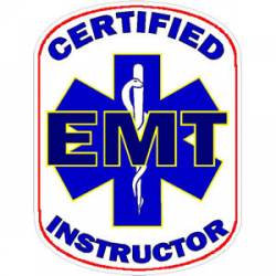Certified EMT Instructor - Decal