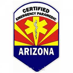 Arizona Certified Emergency Paramedic - Sticker