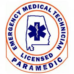 Alabama EMT Paramedic - Decal