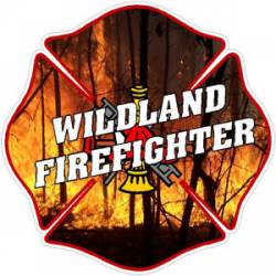 Wildland Firefighter Fire - Decal