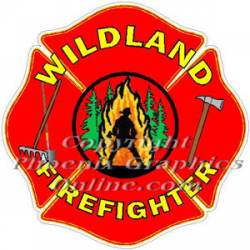 Wildland Firefighter - Decal