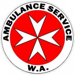 Ambulance Service W.A - Sticker