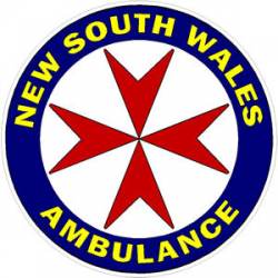 New South Wales Ambulance - Sticker