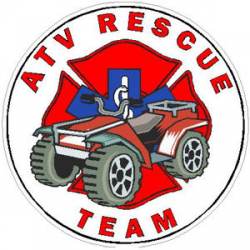 ATV Rescue Team - Decal