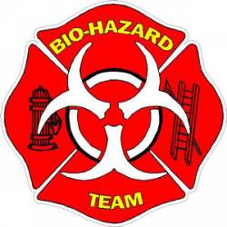 Bio-Hazard Team - Decal