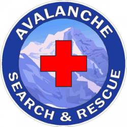 Avalanche Search & Rescue - Decal