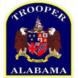 Alabama Trooper - Sticker