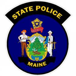 Maine State Police - Sticker