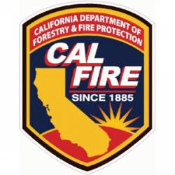 California Department of Forestry & Fire Protection - Sticker