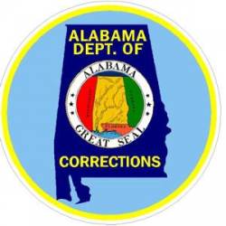 Alabama Dept Of Corrections - Vinyl Sticker