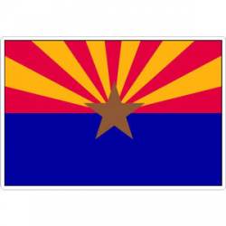 State Of Arizona - Vinyl Flag Sticker