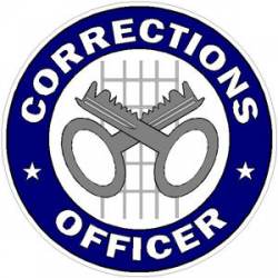 Corrections Officer Keys - Decal