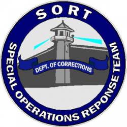 Department Of Corrections SORT Team - Decal