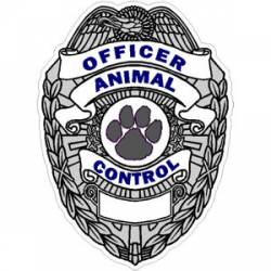 Animal Control Officer Badge - Sticker
