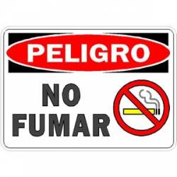 Peligro No Fumar - Vinyl Sticker