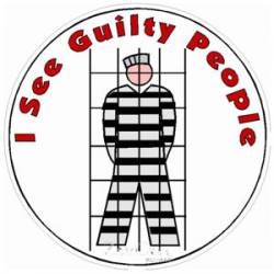 I See Guilty People - Decal