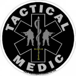 Tactical Medic Star of Life & Snipers - Sticker