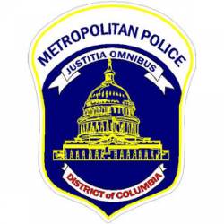 Metropolitan Police District of Columbia - Sticker
