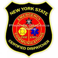 New York State Certified Dispatcher - Sticker