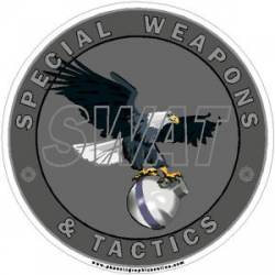SWAT Special Weapons & Tactics Eagle - Decal