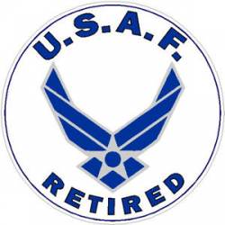 United States Air Force Retired - Decal