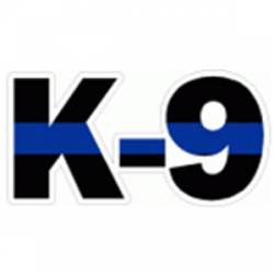 K-9 Thin Blue Line - Decal